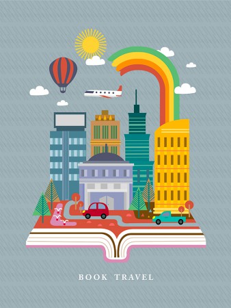 《跟著書本旅行》