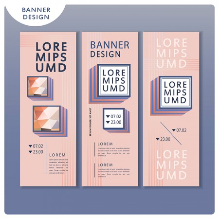 《展覽類視覺設計》/ 直幅Banner