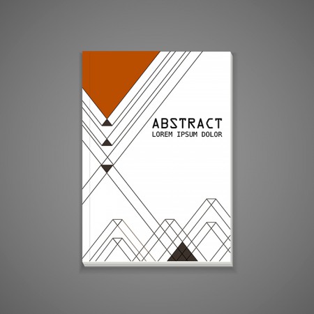 《簡約類視覺設計》/ 書封