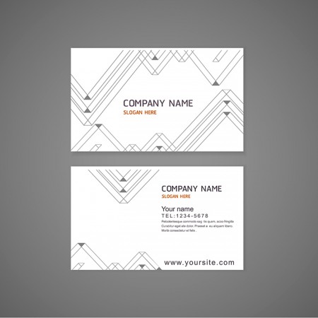 《簡約類視覺設計》/ 名片