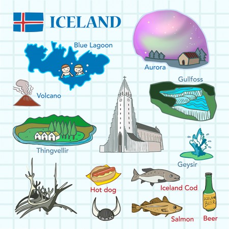 《旅遊手繪-冰島》