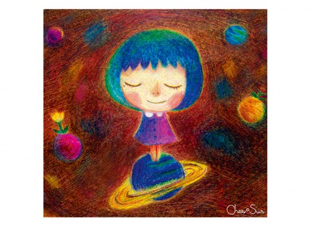 《 小 宇 宙 》/ 色鉛筆