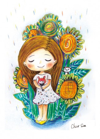 《 你 有 我 在 》/ 複合媒材