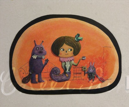 《 濃 情 時 光 》/ 壓克力立體紙偶